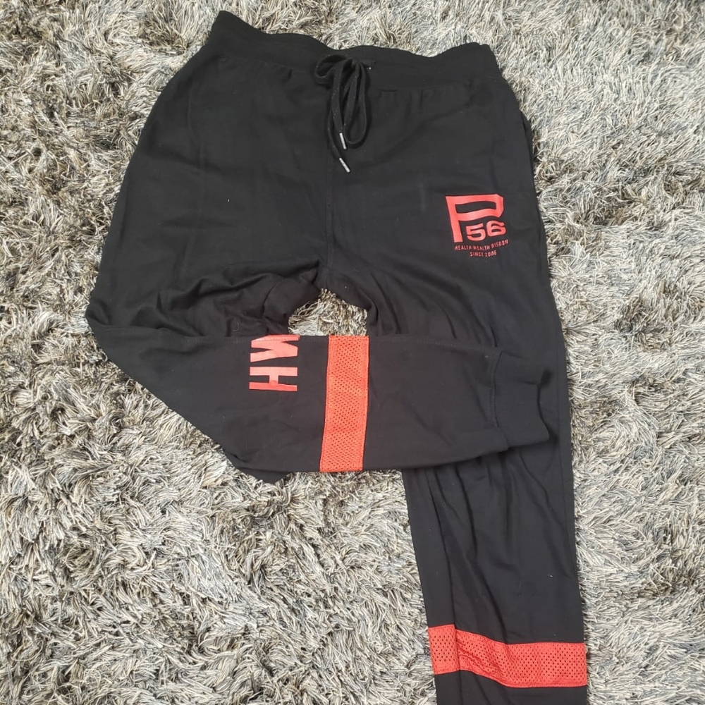Black joggers